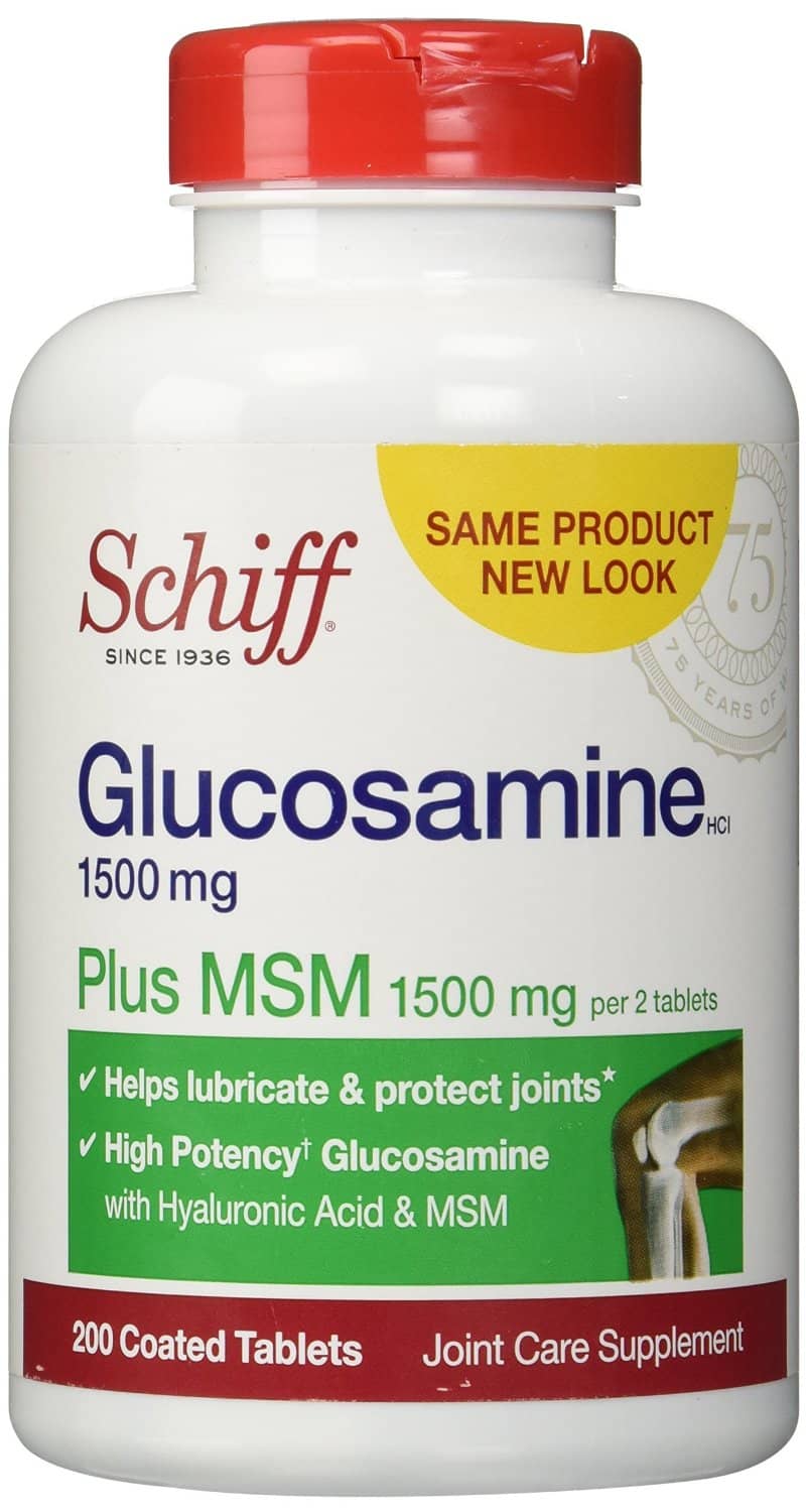 Schiff Glucosamine MSM 1500mg 200 vien