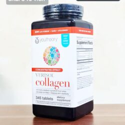 Viên Collagen giúp làn da trắng hồng căng mịn Youtheory Collagen Concentrated Effect Verisol 345 Tablets 4 da trang hong can min youtheory collagen advanced formula type 123 390 vien 010426 ka