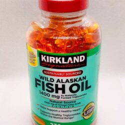 Dầu cá Alaska Kirkland Signature Wild Alaskan Fish Oil 1400mg 230 viên 10 dau ca alaska kirkland signature wild alaskan fish oil 1400mg 230 vien knb