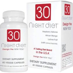 Giảm cân ban đêm Creative Bioscience 30 Night Diet 60 viên 6 giam can ban dem creative bioscience 30 night diet 60 vien k10a