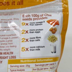 Hạt chia Bioglan Chia Seeds Bioglan Superfoods 250g 8 Hạt chia Bioglan Chia Seeds Bioglan Superfoods 250g