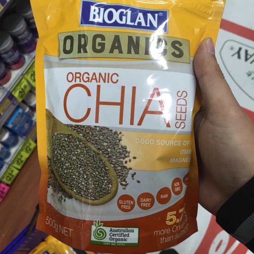 Hạt chia Bioglan Chia Seeds Bioglan Superfoods 750g
