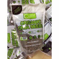 Hạt chia đen Absolute Organic Chia Seeds 1kg 6 Hạt chia đen Absolute Organic Chia Seeds 1kg