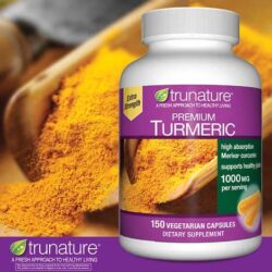 Hỗ trợ hệ miễn dịch toàn diện trunature Premium Turmeric 1,000mg 150 viên 5 ho tro he mien dich trunature premium turmeric 1000mg 150 vien k8c