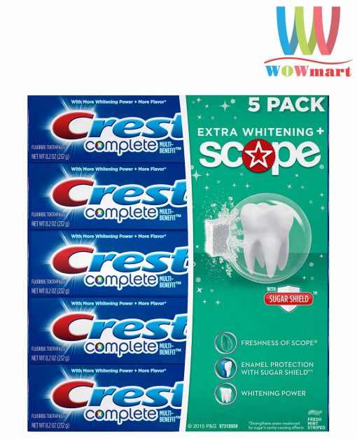 kem-danh-rang-lam-trang-vuot-troi-crest-complete-extra-whitening-plus-scope-toothpaste-5-hop-2018