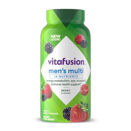 Kẹo bổ đa Vitamin dành cho nam giới Vitafusion Men's Multivitamin 220 viên