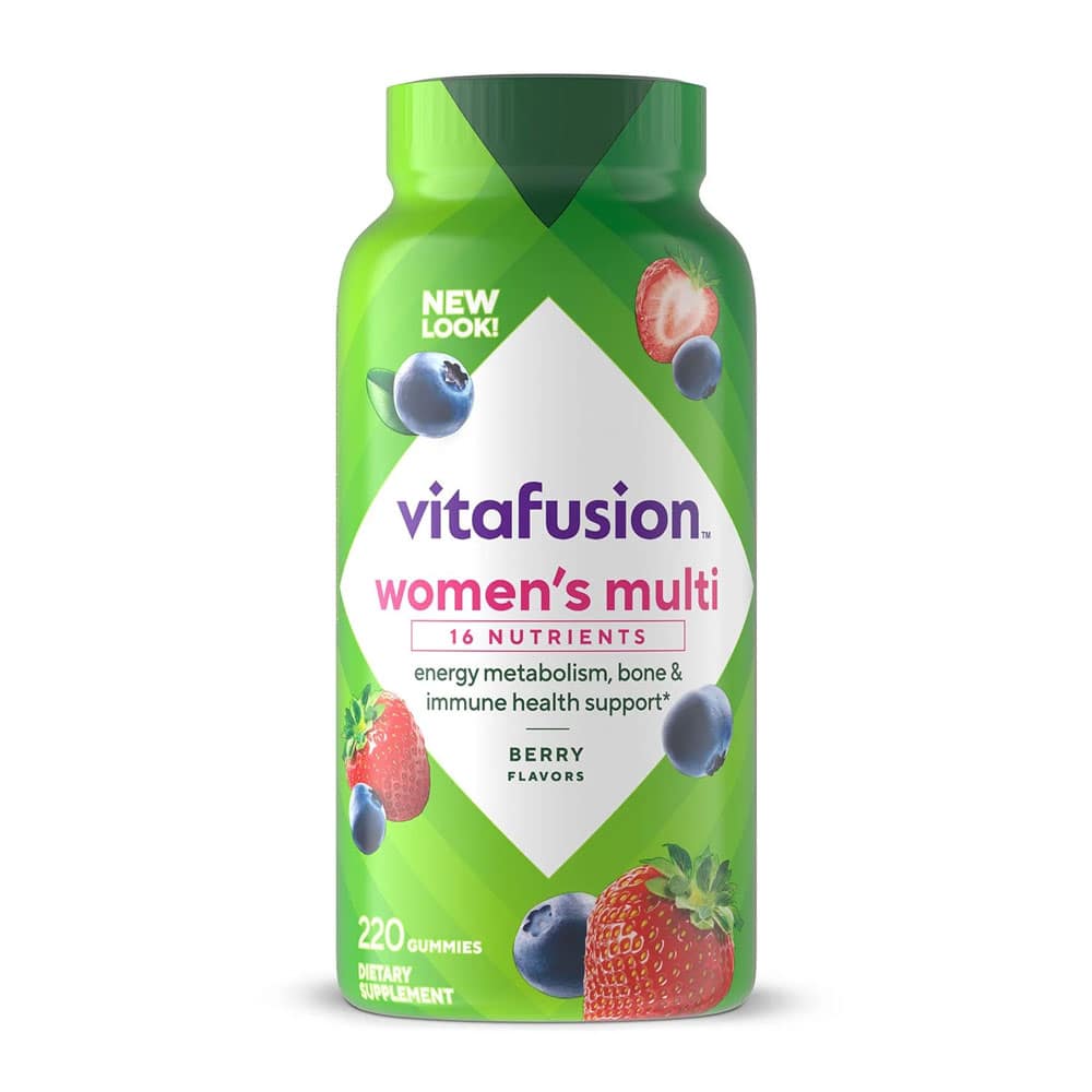 Kẹo bổ đa Vitamin dành cho phụ nữ Vitafusion Women's Multivitamin 220 viên 1 Kẹo bổ đa Vitamin dành cho phụ nữ Vitafusion Women's Multivitamin 220 viên