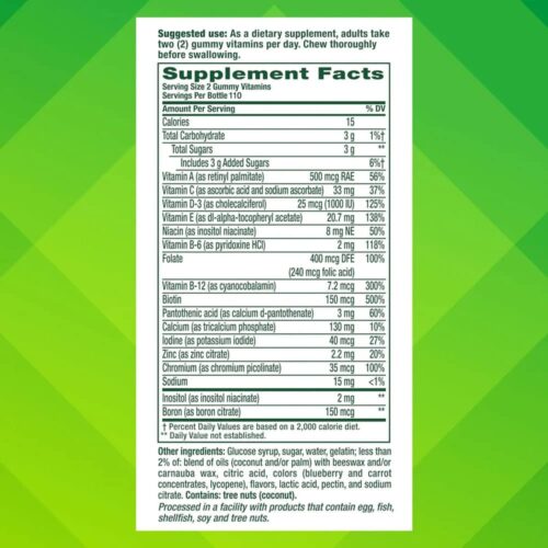 Kẹo bổ đa Vitamin dành cho phụ nữ Vitafusion Women's Multivitamin 220 viên 27 keo bo da vitamin danh cho phu nu vitafusion womens multivitamin 220 vien 131025 ke