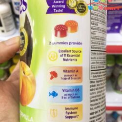 Kẹo bổ đa Vitamin cho người lớn Vitafusion MultiVites Multivitamin 250 viên 6 keo bo da vitamin vitafusion multivites 250 vien 3