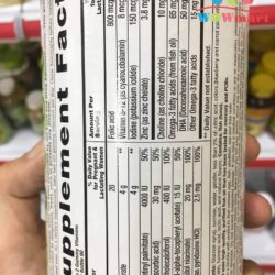 Kẹo bổ sung Vitamin dành cho bà bầu Vitafusion PreNatal 180 viên 5 keo bo danh cho ba bau vitafusion prenatal 180 vien 2