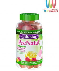 keo-bo-sung-vitamin-cho-ba-bau-vitafusion-prenatal-180-gummies