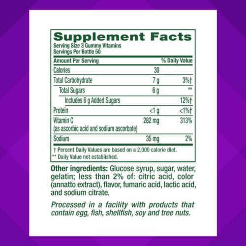 keo deo bo sung vitamin c vitafusion power c 150 vien 131025 ke