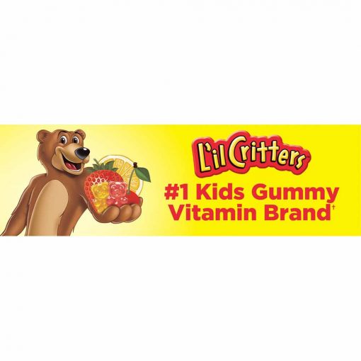 Kẹo dẻo dành cho trẻ em L’il Critter Calcium +D3 Gummy Bears 200 viên