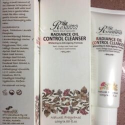 Sữa rửa mặt kiểm soát dầu trên da Rosanna Radiance Oil Control Cleanser 100g 6 ra4