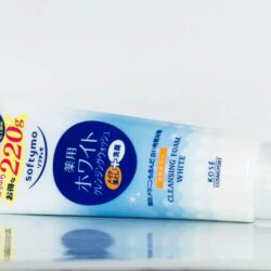 Sữa rửa mặt làm trắng da Kose Softymo White Nhật Bản 220g 7 sua rua mat lam trang da kose softymo white nhat ban 190g 220g knb