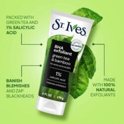 Sữa rửa mặt tẩy da St.Ives Blackhead Clearing Green Tea Scrub 170g 11 sua rua mat tay da chet st ives blackhead clearing green tea scrub 170g 020525 ke