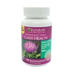 Tăng cường chức năng gan trunature Premium Milk Thistle 160mg 120 viên