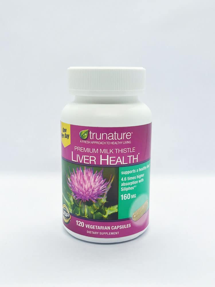 Tăng cường chức năng gan trunature Premium Milk Thistle 160mg 120 viên 2 Tăng cường chức năng gan trunature Premium Milk Thistle 160mg 120 viên - Ảnh 2