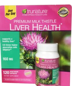tang cuong chuc nang gan trunature premium milk thistle 160mg 120 vien 231224 ka