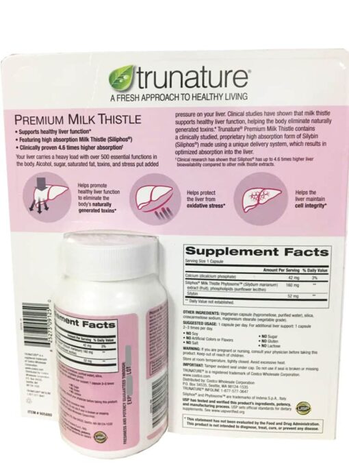 tang cuong chuc nang gan trunature premium milk thistle 160mg 120 vien 231224 kb