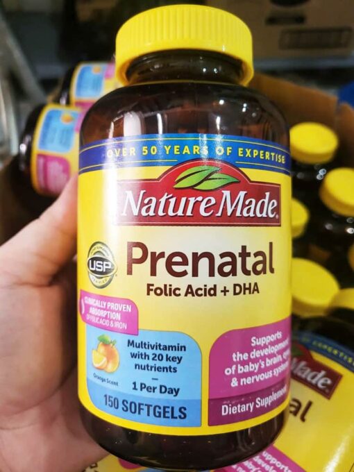 thuoc bo ba bau nature made prenatal multi dha 150 vien 250924 ka