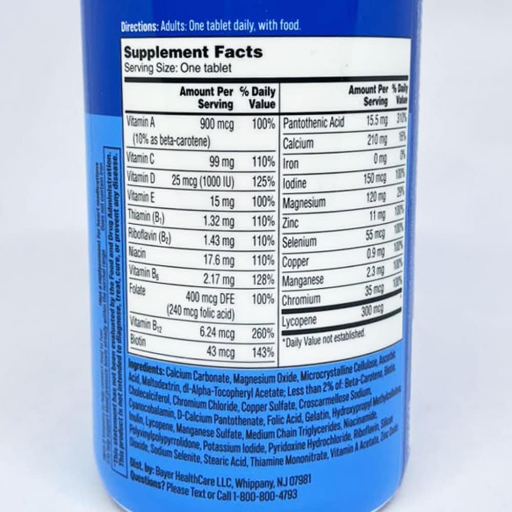 Vitamin One A Day dành cho nam One A Day Men’s Multi 300 viên - Ảnh 4