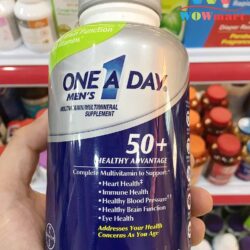 Vitamin One A Day cho nam giới trên 50 tuổi One A Day Men's 50+ Multivitamin 220 viên 5 thuoc bo tong hop danh cho nam gioi one a day mens fomula 220 vien n1