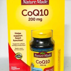 Bổ sung CoQ10 tốt cho tim mạch Nature Made CoQ10 200mg 140 viên 6 thuoc cung cap coq10 cho tim mach nature made coq10 200mg 140 vien kna