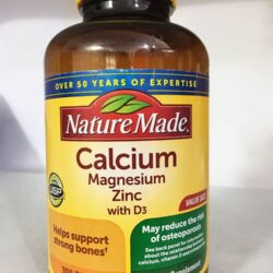 Bổ sung Canxi, Magie và Kẽm Nature Made Calcium Magnesium Zinc 300 viên 8 tot cho xuong rang va co bap nature made calcium magnesium zinc 300 vien 190424 ka