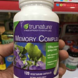 Viên uống tăng cường trí nhớ trunature Memory Complex with Ginkgo Biloba 120 viên 5 trunature-memory-complex-with-ginkgo-biloba-120v-1
