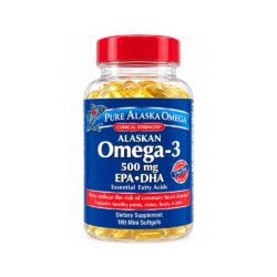 Viên uống dầu cá Pure Alaska Omega-3 500mg EPA+DHA 180 Mini Softgels