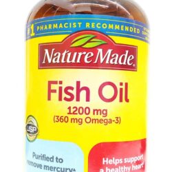 Viên dầu cá Nature Made Fish Oil 1200mg 360mg 200 viên 7 vien dau ca nature made fish oil 1200mg 200 vien knewa