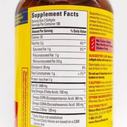 Viên dầu cá Nature Made Fish Oil 1200mg 360mg 200 viên 8 vien dau ca nature made fish oil 1200mg 200 vien knewb