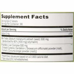 Viên giải độc gan trunature Liver Health Complex with Milk Thistle 180 viên 7 Viên giải độc gan trunature Liver Health Complex with Milk Thistle 180 viên