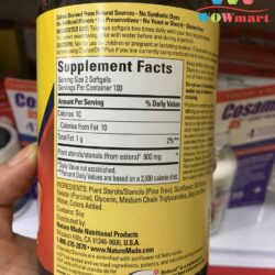 Viên giảm cholesterol Nature Made Cholest-Off Plus 450mg 200 viên 6 vien giam cholesterol nature made cholest off plus 450mg 200 vien 2