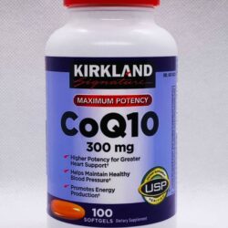 Viên hỗ trợ tim mạch Kirkland Signature CoQ10 300mg 100 viên 6 vien ho tro tim mach kirkland signature coq10 300mg 100 vien knc