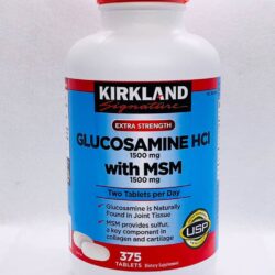 Viên uống bổ khớp của Mỹ Kirkland Signature Glucosamine with MSM 375 viên 7 vien uong ho tro khop kirkland signature glucosamine with msm 375 vien knd