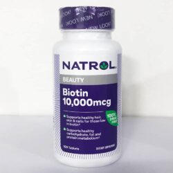 Viên uống hỗ trợ mọc tóc và chống rụng tóc Natrol Biotin Beauty 10,000mcg 100 viên 7 vien uong ho tro moc toc va chong rung toc natrol biotin 10000mcg maximum strength 100 vien 190124 ka