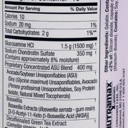 Viên uống bồi bổ sụn khớp cao cấp Cosamin ASU 230 viên 12 vien uong ho tro xuong khop cosamin asu 180 vien 230v ke