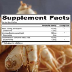 Viên uống nhân sâm trunature Triple Energy Ginseng with Eleuthero 300mg 300 viên 19 Viên uống nhân sâm trunature Triple Energy Ginseng with Eleuthero 300mg 300 viên