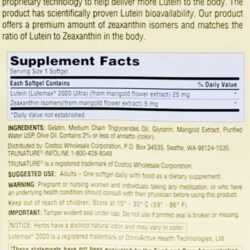 Viên uống sáng mắt trunature Vision Complex Lutein & Zeaxanthin 140 viên 9 vien uong sang mat trunature vision complex lutein zeaxanthin 140 vien kd