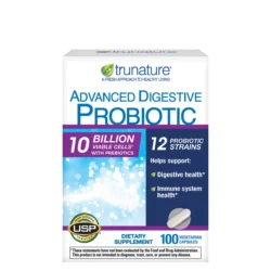 Viên uống tốt cho hệ tiêu hóa trunature Advanced Digestive Probiotic 100 viên