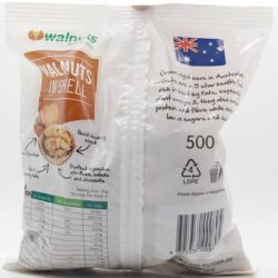 Hạt óc chó nguyên vỏ của Úc Walnuts in Shell 500g 5 Hat oc cho nguyen vo 500g mat sau