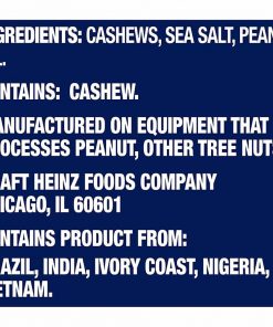 Hạt điều tẩm muối Planters Cashews 400g