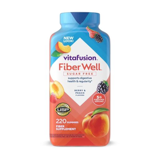 Kẹo dẻo bổ sung chất xơ Vitafusion Fiber Well 220 viên