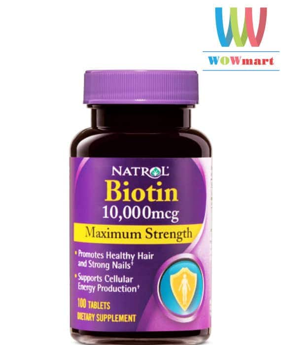 Natrol-Biotin-10000mcg-Maximum-Strength-100v