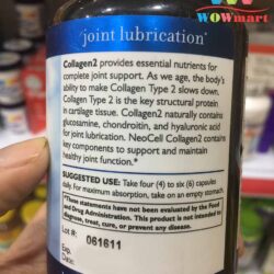 Viên uống bổ sung Collagen Type 2 cho khớp Neocell Collagen Type 2 Joint Complex 120 viên 16 thuoc boi tron khop neocell collagen type 2 joint complex 120 vien 2