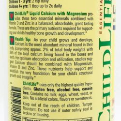 Siro bổ sung Canxi và Magiê cho trẻ em ChildLife Liquid Calcium and Magnesium 473ml 8 siro bo sung canxi va magie cho tre em child life liquid calcium and magnesium 474ml knwc