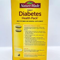 thuoc dieu hoa tieu duong nature made diabetes health pack 60 goi 300925 kd