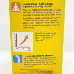 Giảm stress, hỗ trợ khớp Nature Made SAM-e Complete 400mg 60 viên 8 thuoc giam stress an than an toan nature made sam e complete 400mg 60 vien 260825 kb